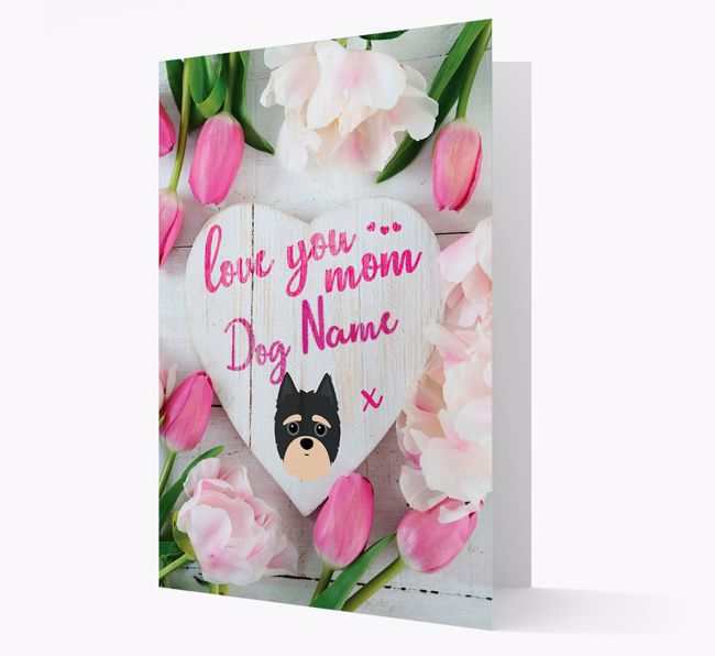 'Love You Mom' - Personalized {breedFullName} Card